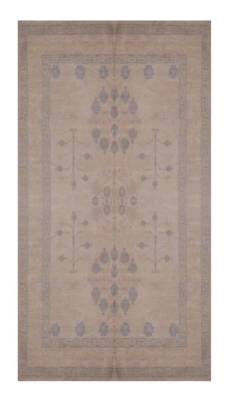 One Of The Kind Afghani Khotan Rug 8' x 2'9"